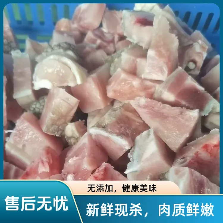 人工养殖，免切鳄鱼肉粒