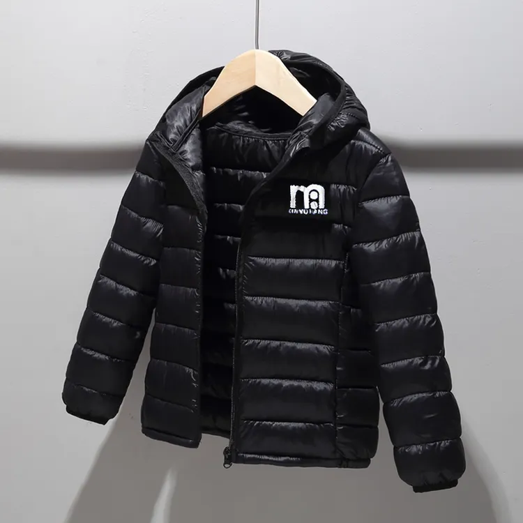 青少年秋冬装轻薄男孩棉服初中学生棉衣外套大童男冬季棉服棉袄15