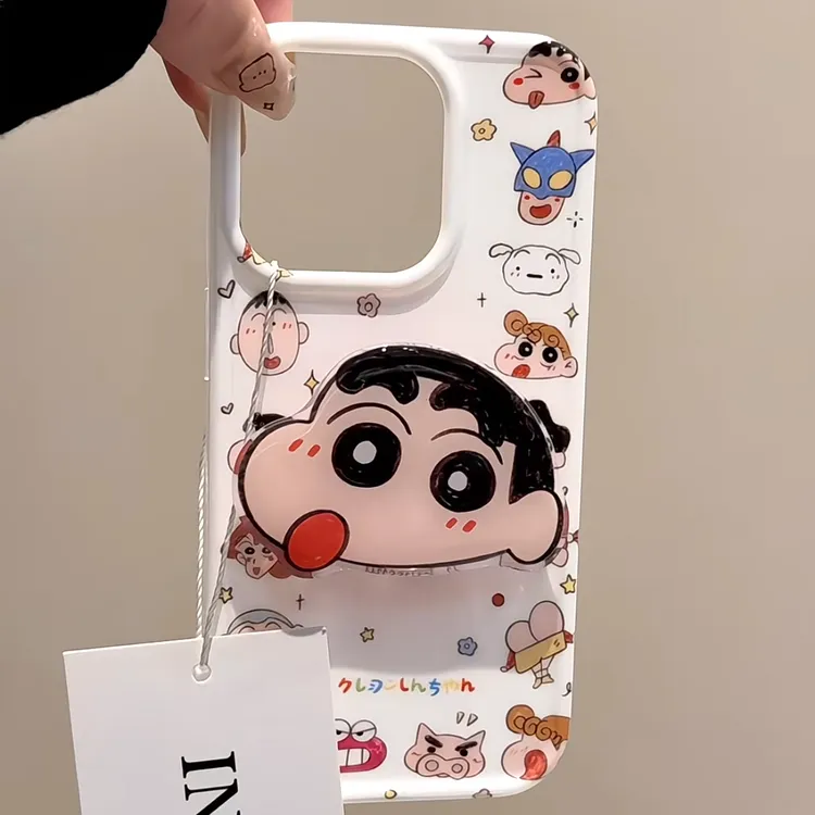 搞怪小新适用苹果iPhone15手机壳16ProMax新款14Pro防摔13软壳16