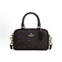 【小慧专属】COACH/蔻驰Satchel深棕老花休闲手提斜挎包18.5*7*12.5cm jh