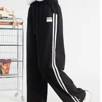 39026高端专享秋款天花板休闲裤黑色（靠谱）