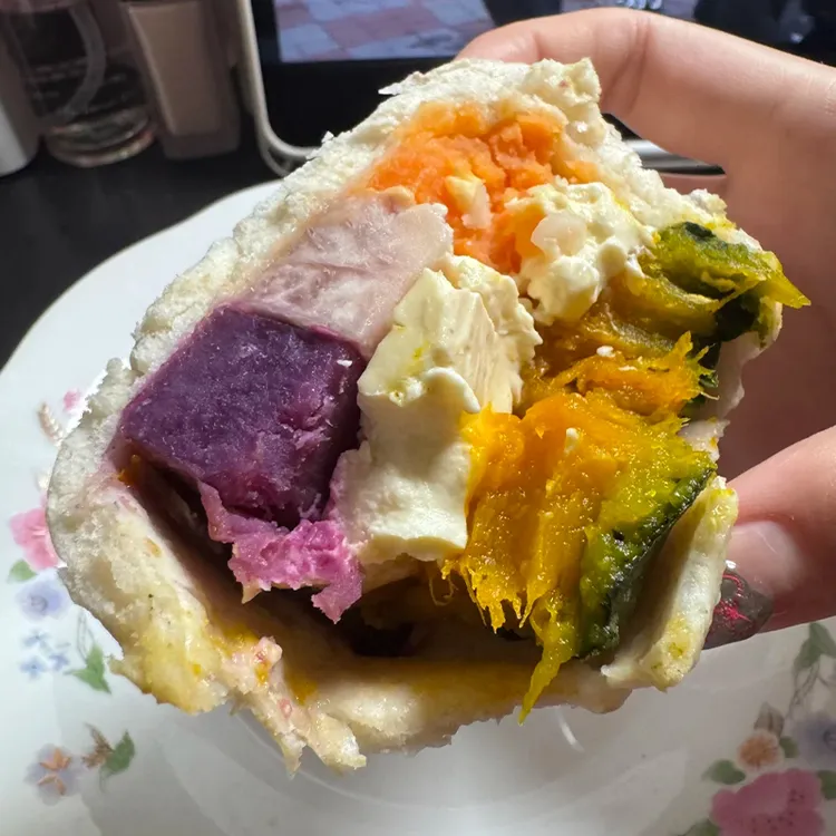 【顺丰送货上门】五谷丰登馒头杂粮包乳奶酪包子手工全麦紫红薯粗粮