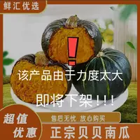 正宗贝贝南瓜粉糯香甜4.5斤--5斤【不粉包赔】【4-7个】