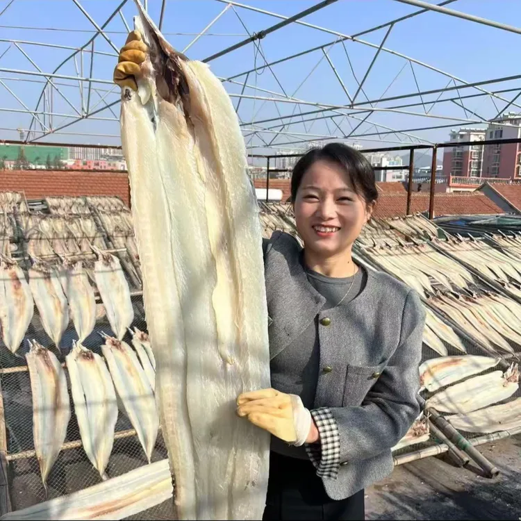 【当季新晒】大号咸香海鳗鱼 4斤送1斤  五斤发货（3-5条半干）