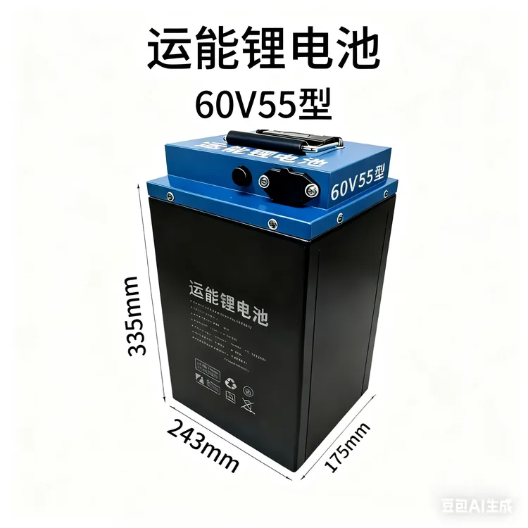 60v72v电动车磷酸铁锂电池长效续航大容量锂电池外卖车神器