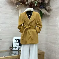 【苏兰文】休闲复古风衣外套-9110