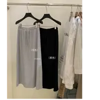 灰色 黑色 05•抽绳卫裙 BQ# 秋季加厚休闲百搭长款半裙•