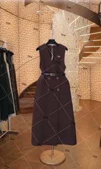 【青森专属】DT店轻奢设计师女装气质连衣裙DT9006