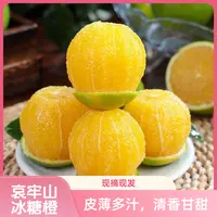 云南哀牢山青皮冰糖橙新鲜应季水果现摘现发清甜多汁xm