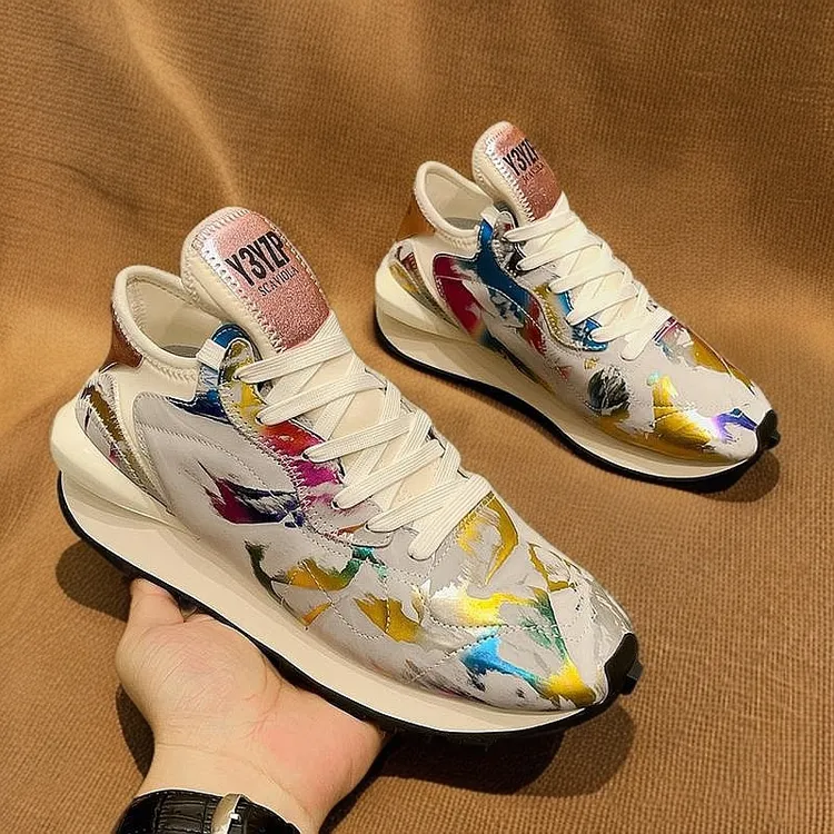 纪诗哲鞋子男款秋冬季新款轻奢百搭厚底增高休闲鞋舒适软底运动鞋