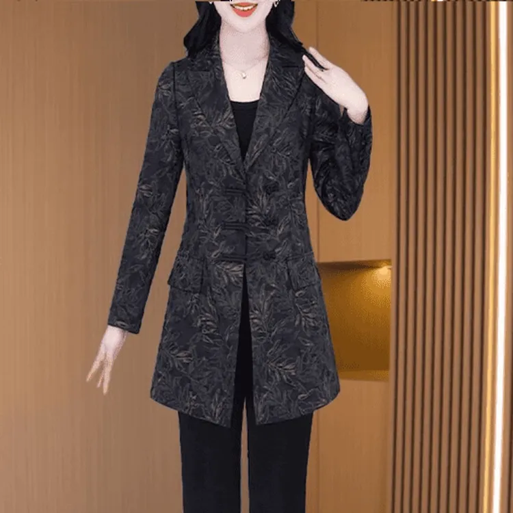 新中式小香风外套装女士2025新款春爆款高级感秋高端妈妈风衣上衣