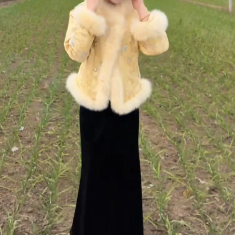 2025冬季新款潮流韩版爆款网红外套裙子女ZQK2