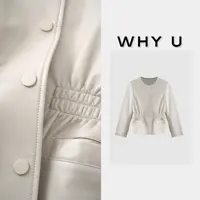 WHY U-25SS早春束腰高级外套【娅缦】