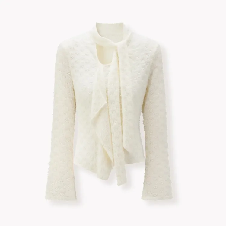 羊城故事-法式纯色打底衫长袖T恤女冬百搭显瘦修身上衣Y51155400