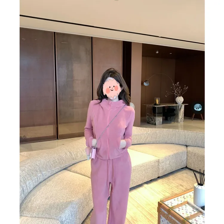 【桃桃香氛】新款辣妹百搭秋季厚实时尚套装