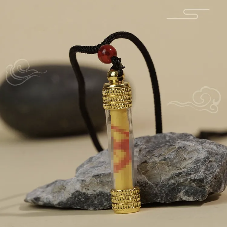 铜合金吊坠 临水宫福管