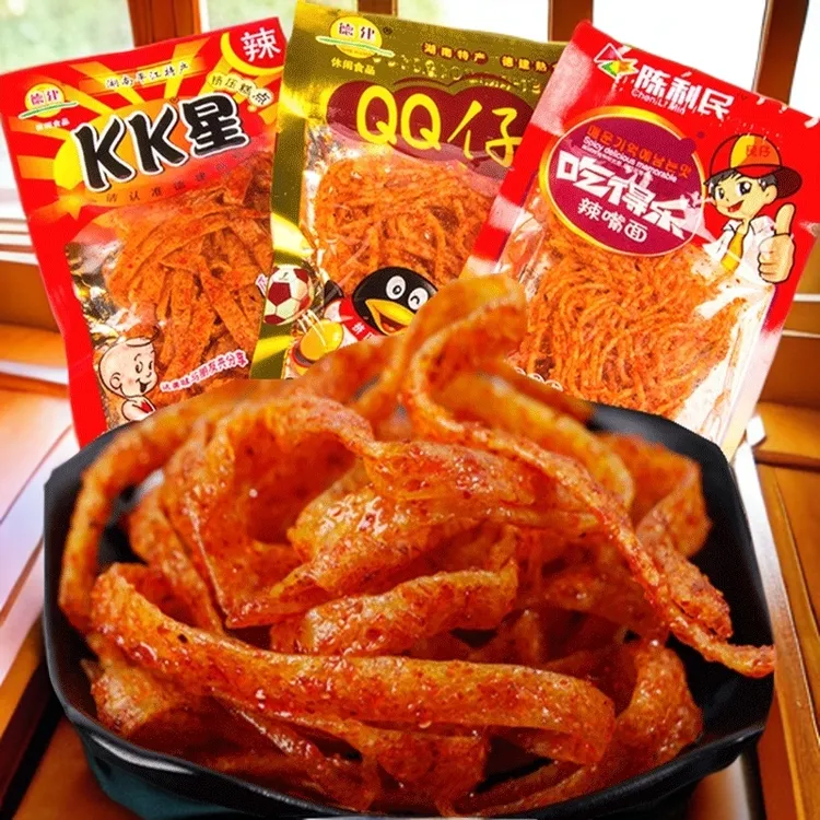 德建KK星辣条大包学生党零食80后90后怀旧零食面筋儿时小吃麻辣香