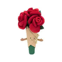 【送礼甄选】Jellyca英国正品玫瑰花束手捧花玩偶七夕新婚送礼物