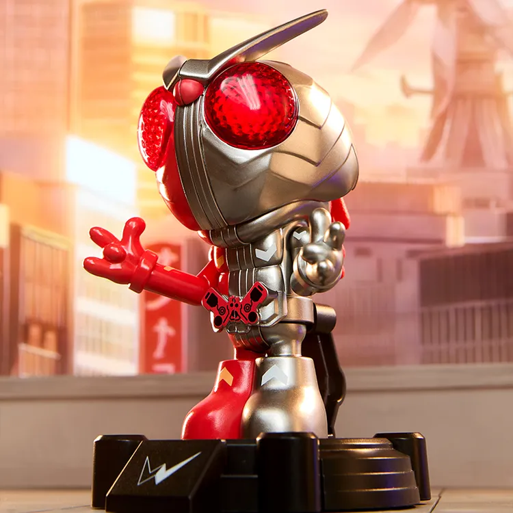 假面骑士XWASA龙联名系列限定款盲盒 假面骑士双骑 狂热金属形态