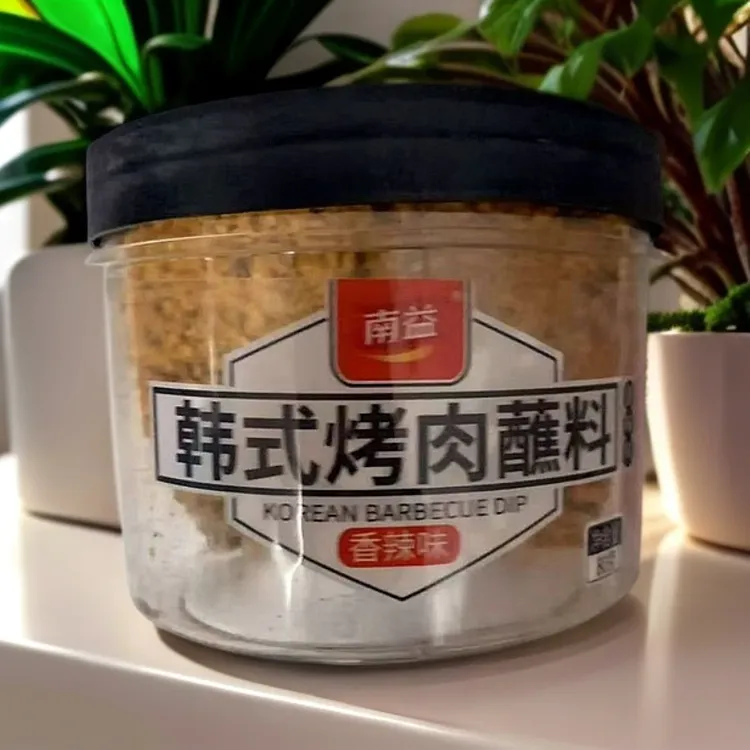 南益 韩式烧烤蘸料香辣味烤肉蘸料撒料火锅干蝶蘸料调味料盒装