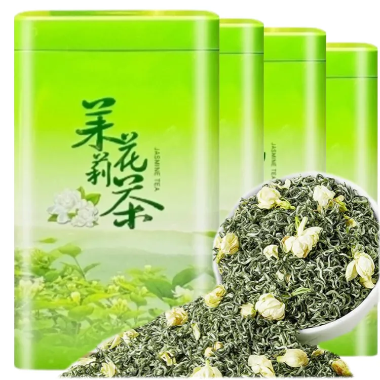 【5A高颜形茉莉花茶】正宗茉莉花茶2025新茶茉莉飘雪浓香型茉莉花茶
