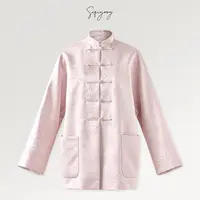 SIQIYOUNG【Maggie精选】步步高升-竹纹提花盘扣套装
