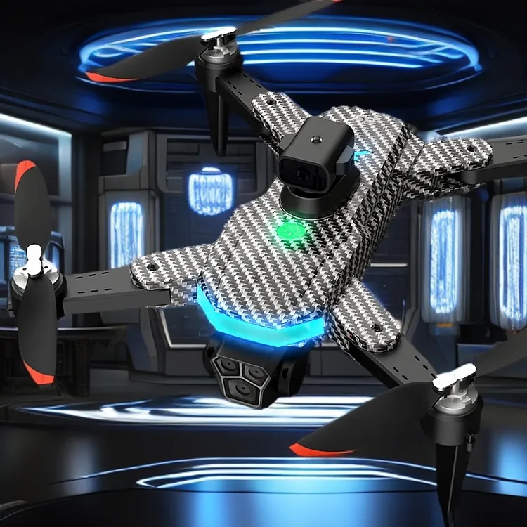 直播爆款HJ90无刷无人机高清航拍遥控飞机光流避障飞行器玩具跨境