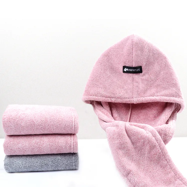 （组合装加厚款）韩国进口HAPPYLIFE干发帽干发巾亲肤柔软超强吸水