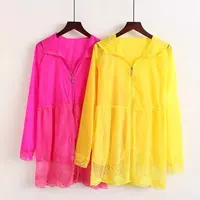 防紫外线透气女外套防晒服见外包装