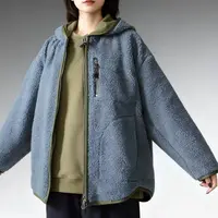 秋季新款个性巫师帽百搭毛毛外套秋冬保暖1790