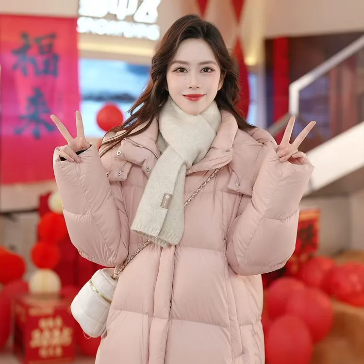 【雪乡出游】雪中飞25年新款羽绒服长款时尚百搭女款GQX301419896F