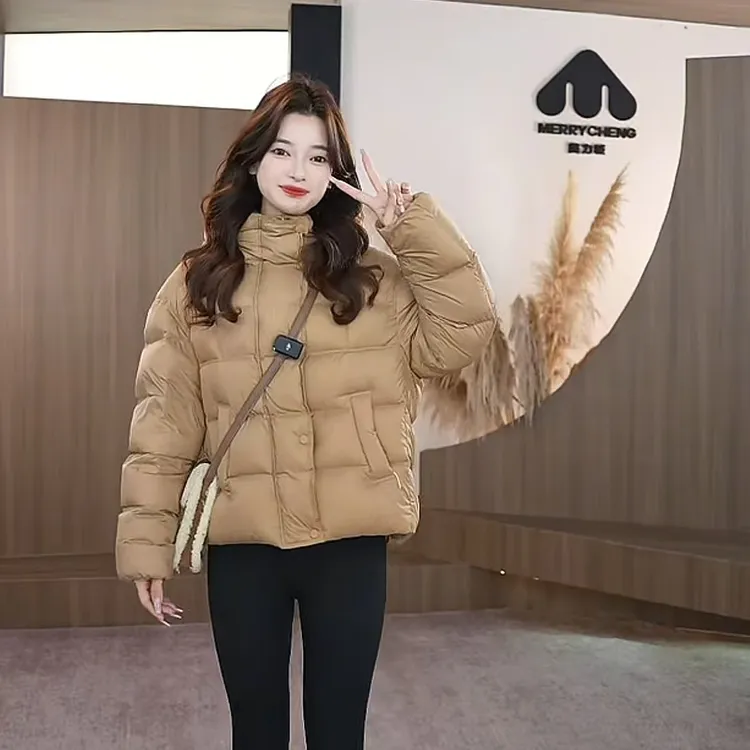 【双11大破价】美力城冬季新款泡芙羽绒服保暖百搭短款鹅绒服108