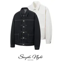 【qinggg专属】Stay the Night 金扣日产15oz冈山原牛夹克正肩合身
