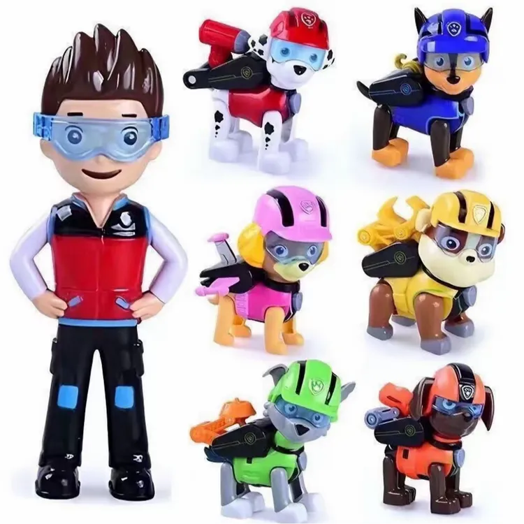 【41%回购率】儿童汪汪6加1变形狗加莱德队长狗狗可变形