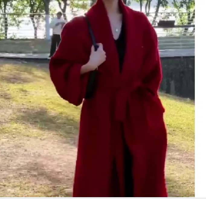 2025洋气新款时尚女装网红高级感休闲爆款洋气中长款宽松外套L