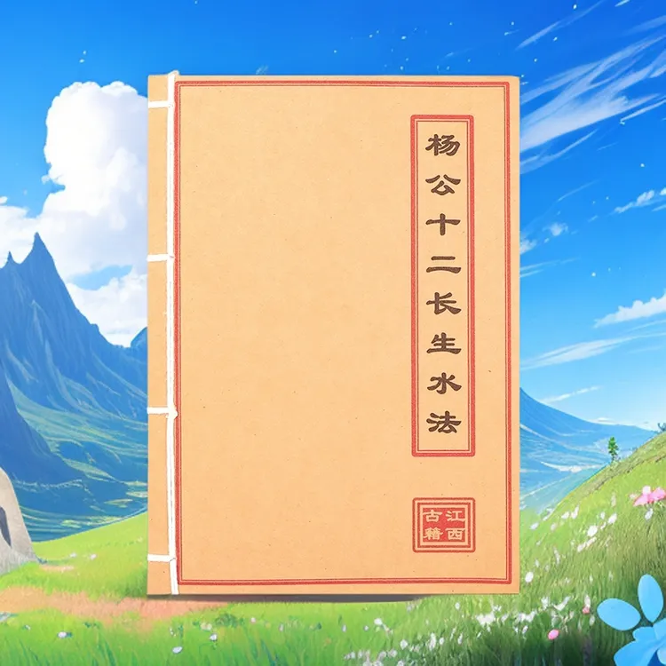 杨公十二长生水法  手工线装 古籍书 