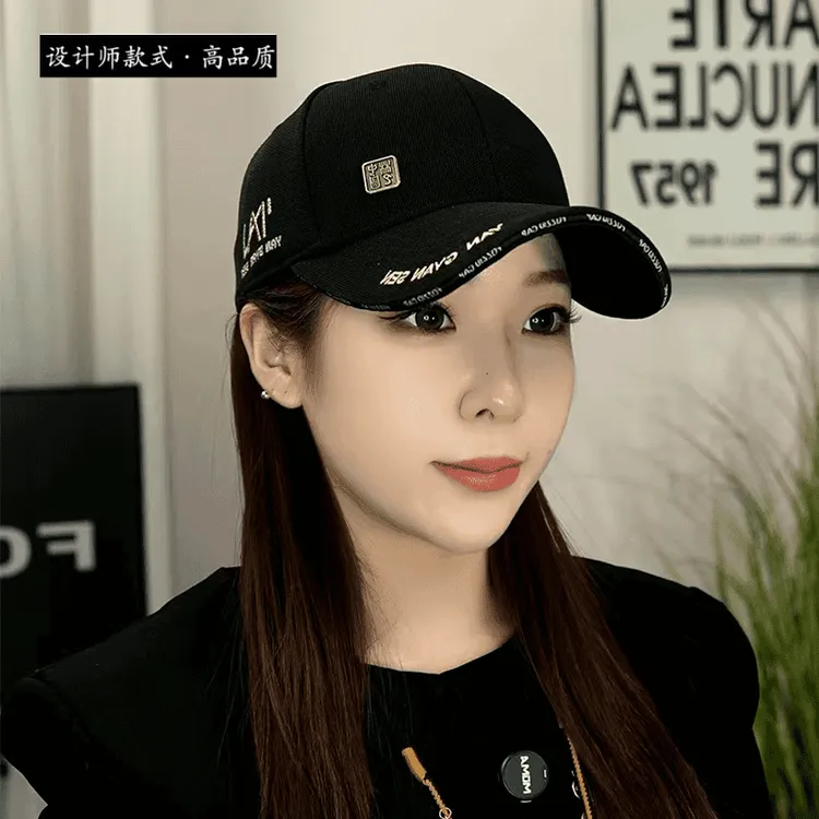 大头围帽子男女鸭舌帽春夏潮牌硬顶高品质棒球帽加大加深显脸小