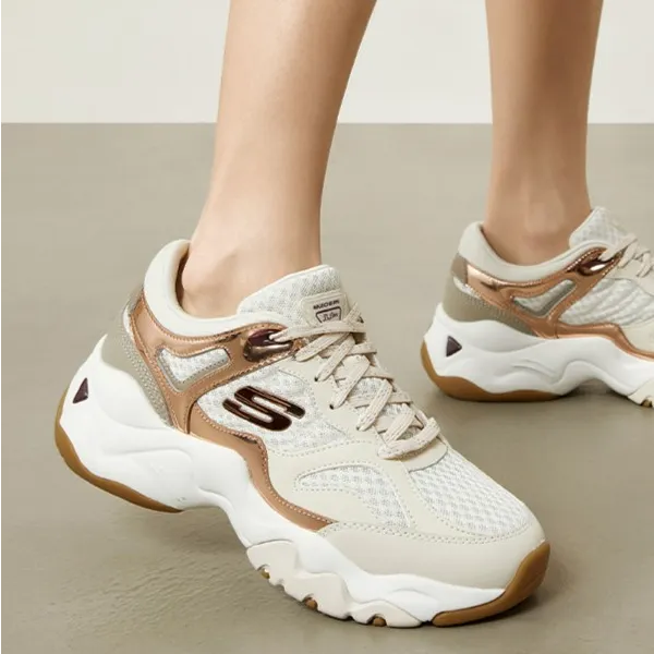 【琥珀流光香槟熊】斯凯奇25秋季潮流老爹鞋12958