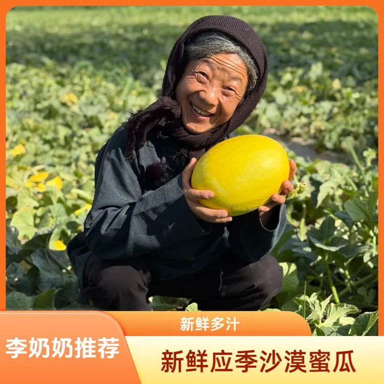 正宗民勤蜜瓜新鲜应季水果沙漠甜瓜产地直发包邮