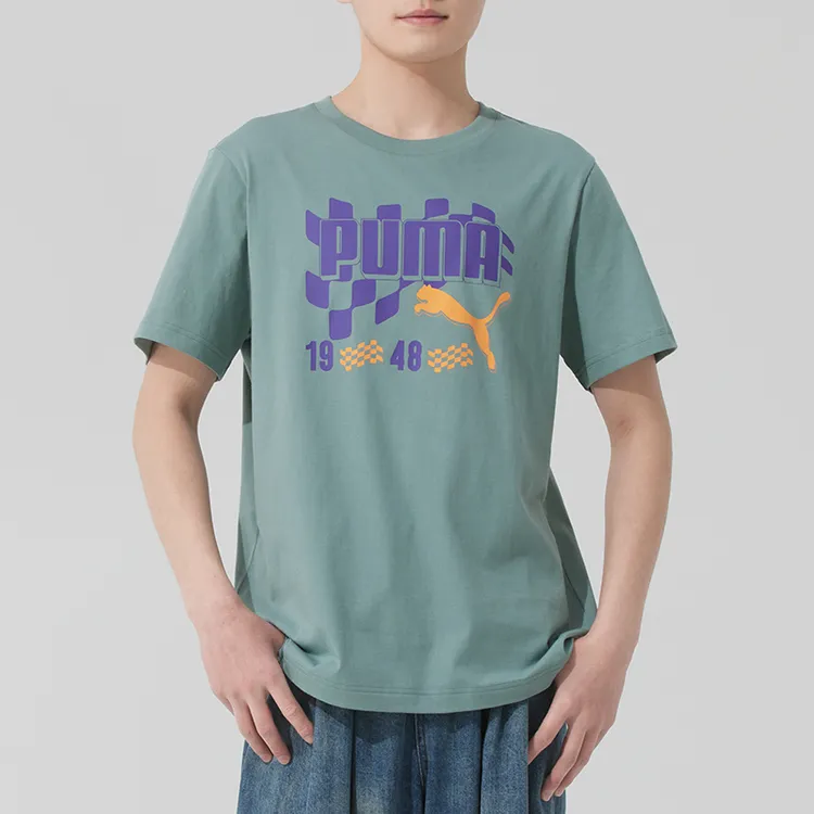 【新品上市】PUMA彪马短袖T恤男装新款运动服休闲纯棉半袖 690253