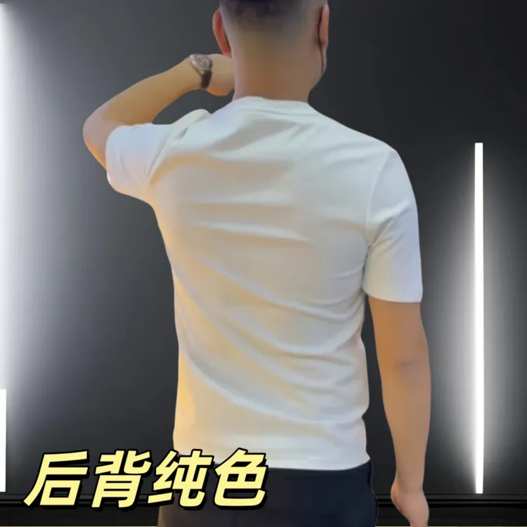 美式痞帅重磅纯棉短袖T恤青年男女款夏季ins潮牌男士宽松百搭上衣