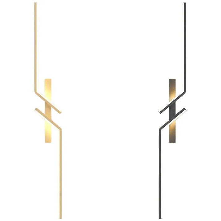 创意长条壁灯简约格栅电视背景墙壁灯客厅卧室装饰家用酒店壁灯