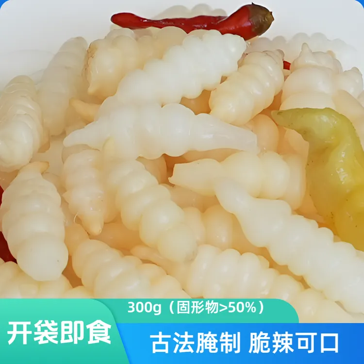 泡椒地环古法腌制开袋即食小规格包装
