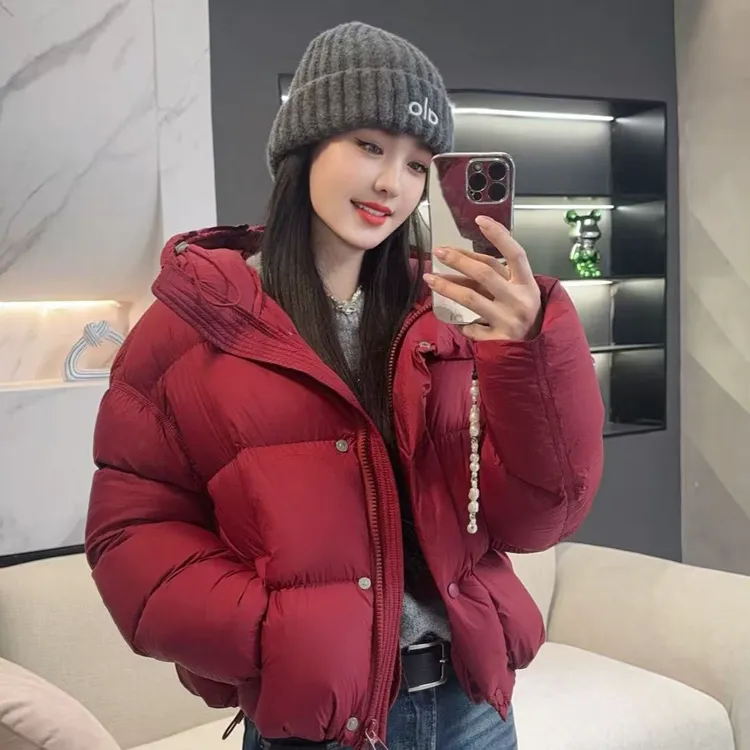 【半糖轻飒】2025冬季新款休闲时尚百搭羽绒服外套H6643