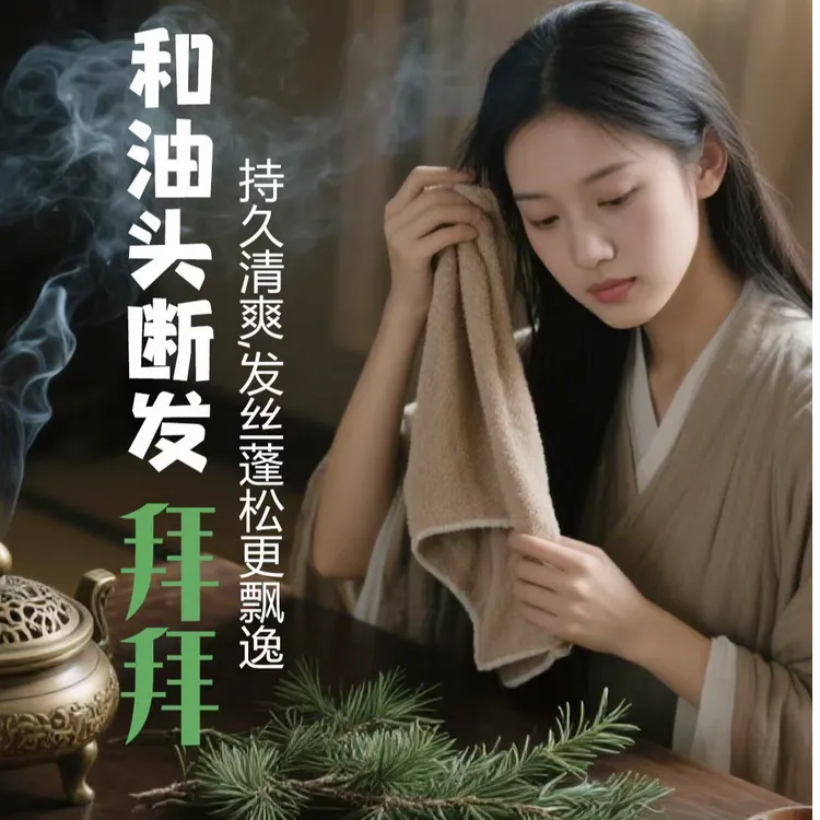 【拍一发四】侧柏叶何首乌手工洗发皂天然控油养发黑发护发蓬松柔顺