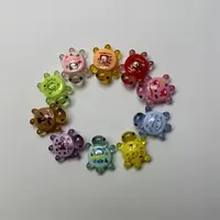 【5个装2.2CM实色三丽鸥迷你夜光乌龟】玩具摆件卡通彩色小乌龟摆件