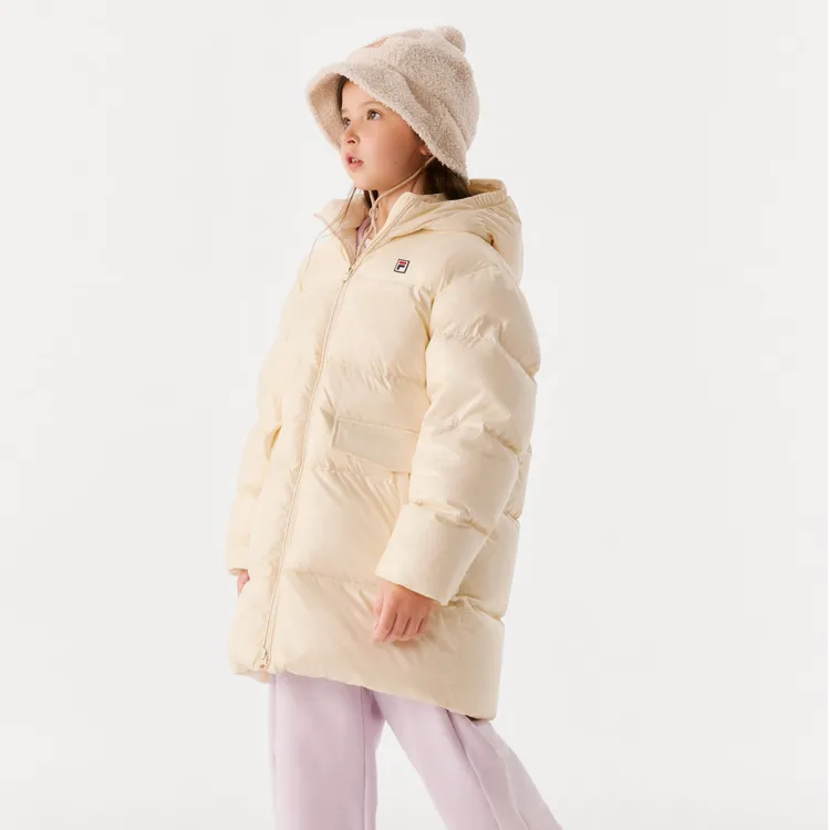 【反季清仓】斐乐儿童男女同款亮面哑光亲子保暖羽绒服K11B441930