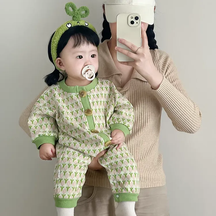 【针织连体衣】婴幼儿连体衣秋冬季针织保暖哈衣爬服男女宝宝