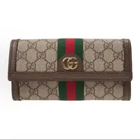 95新 GUCCI/古驰 思斯专属 古驰老花钱包 THKE132