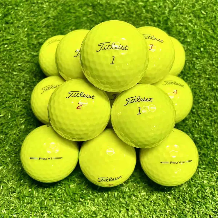高尔夫球Titleist PROV1V1X火马大B大品牌彩色球远距离下场比赛球